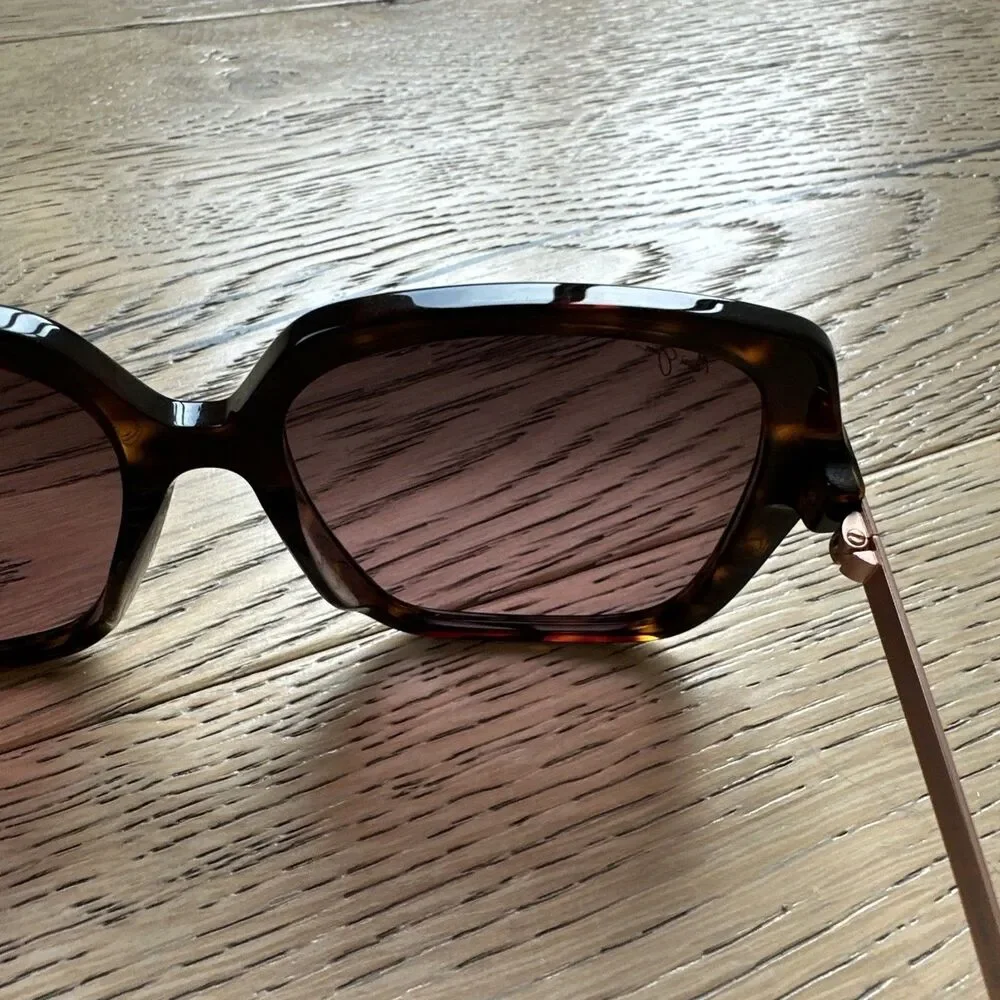 Maui Jim Pool Side MJ 838 10 Tortoise Frame + Maui Rose Polarized Matte Bronze